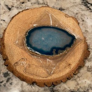 Brand new Blue Natural Gemstone Popsocket